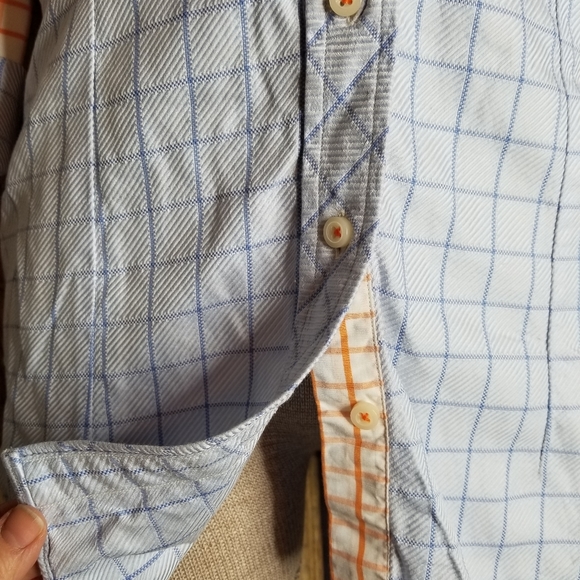 Cheval Equestrian Show Shirt Button down Top Blue - Picture 9 of 9
